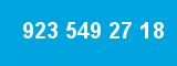 923 549 27 18